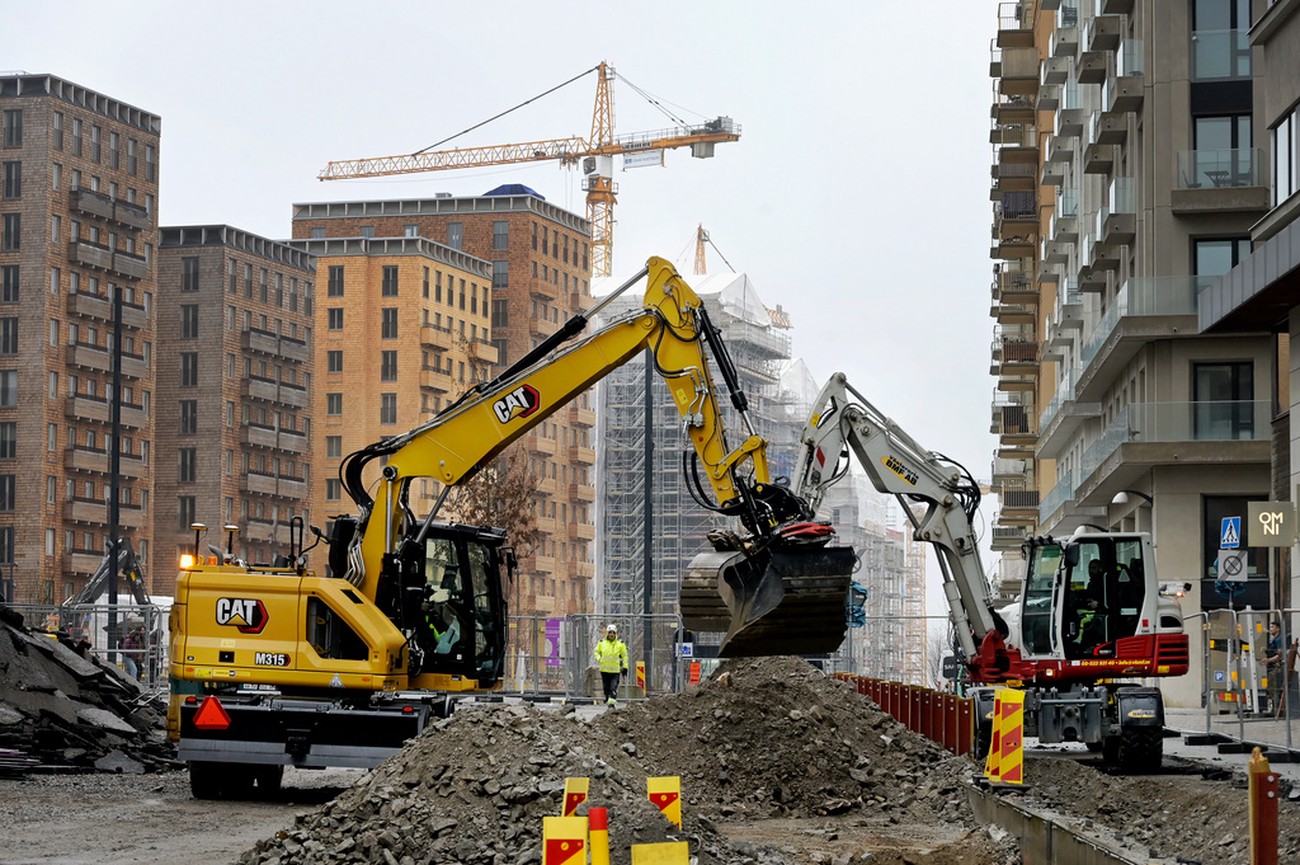 Bostadsbyggandet fortsätter att öka