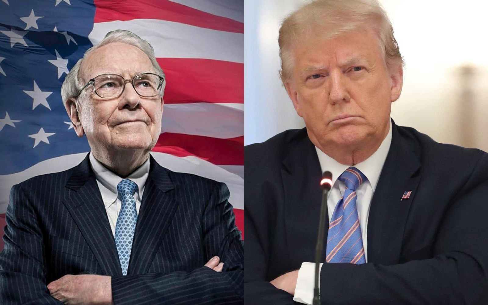 Warren Buffett kritiserar president Trump