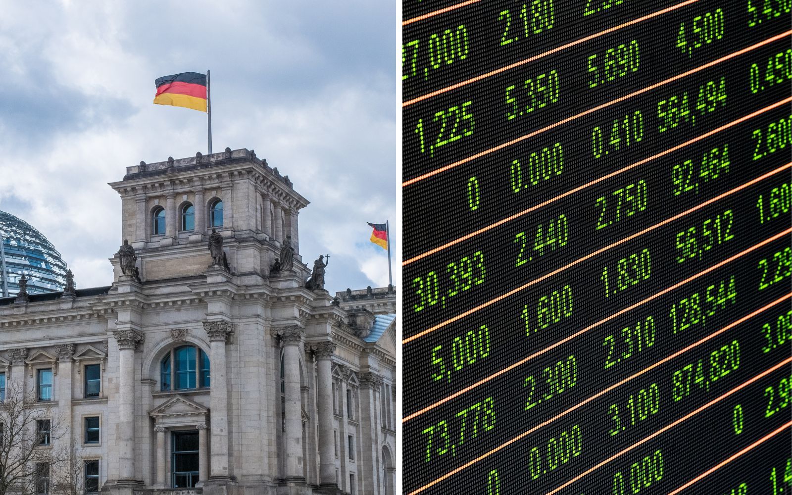 Kämpar med tullar och recessionen – trots det handlas tyska börsen nära All time high