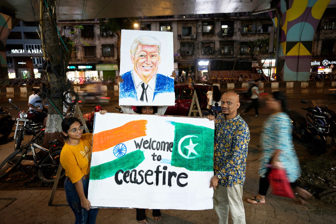 Trump vill öka handel med Indien och Pakistan