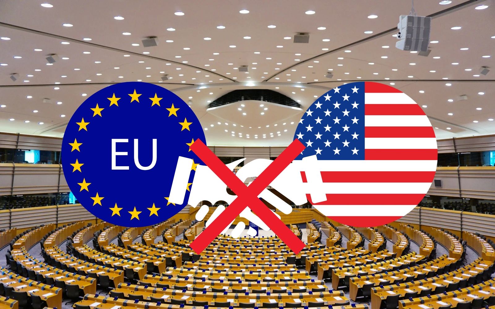 EU:s handelskommissionär avvisar orättvist handelsavtal med USA