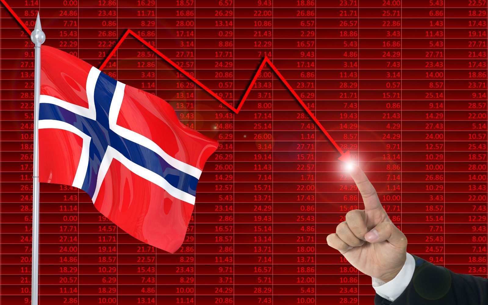 Flera norska bolag faller efter sänkta rekommendationer