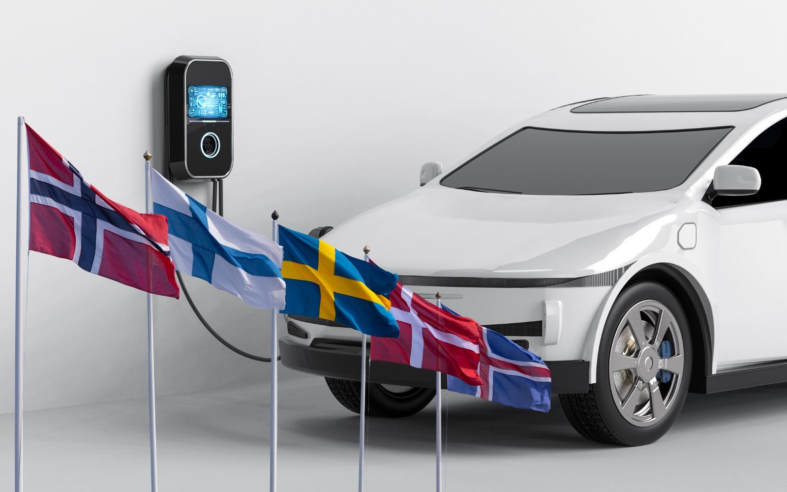 Så leder Norden omställningen till elbilar – med Norge i täten