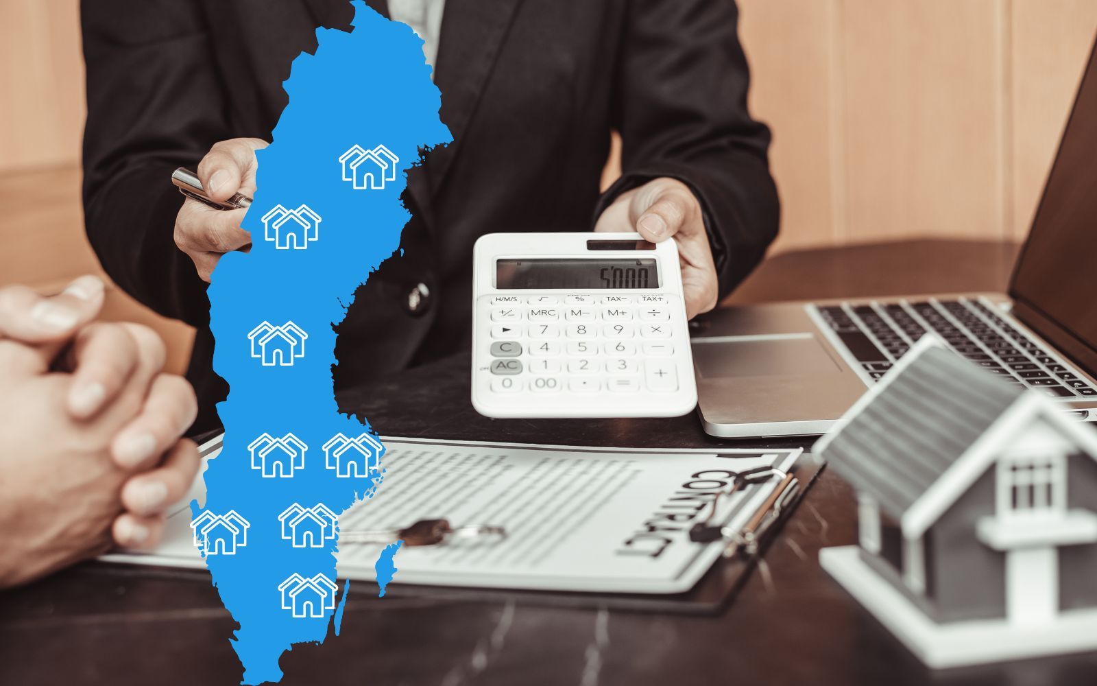 Så mycket kostar det att bo på "gräddhyllan" – dyraste adresserna i varje län