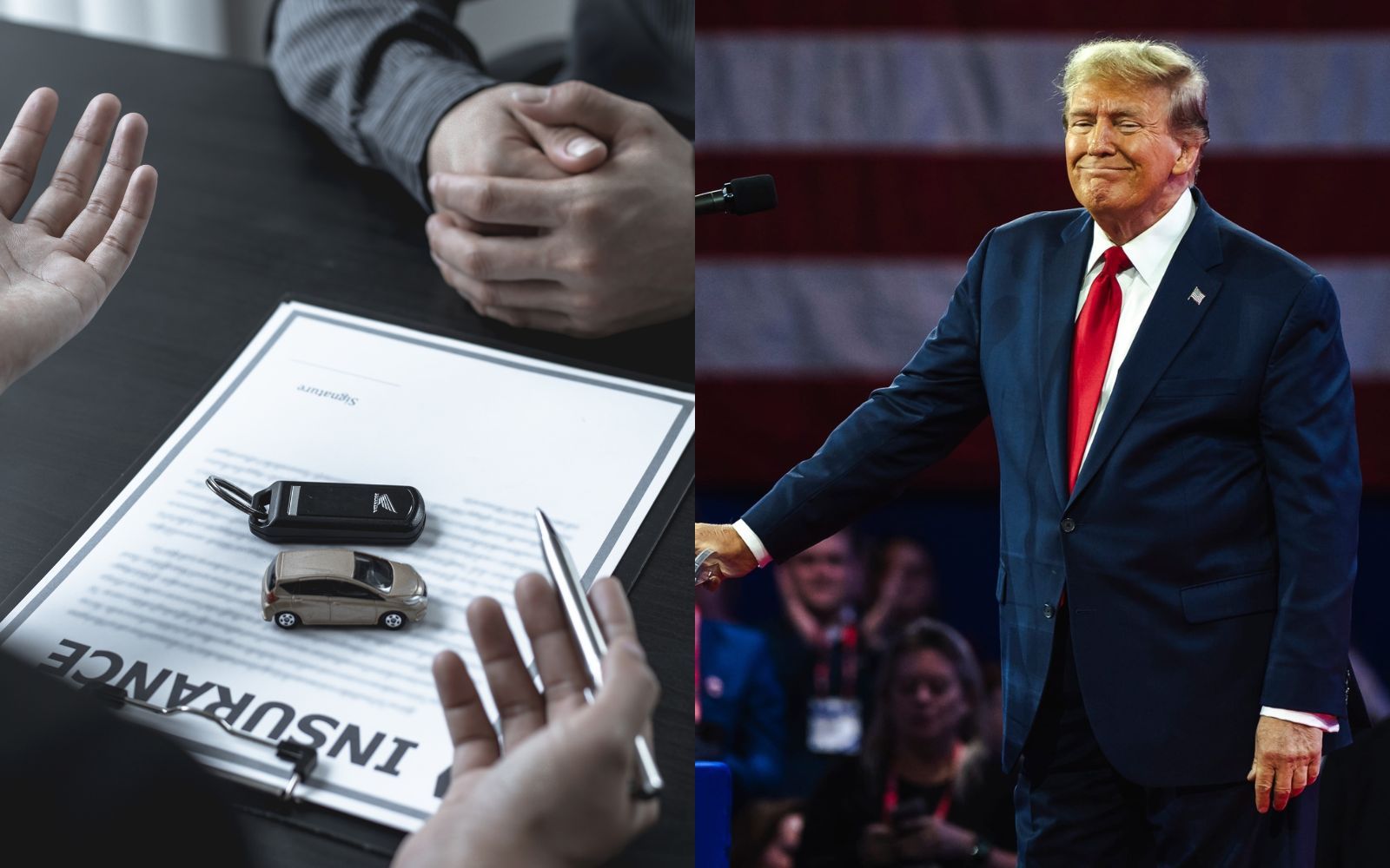 Varningen: Trumps politik kan höja bilförsäkringen för svenskar