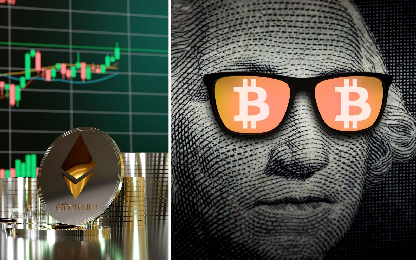 Kryptoläget: Bitcoin och Ethereum i kraftiga prisrallyn