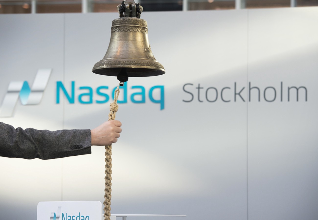 Stockholmsbörsen stängde svagt nedåt