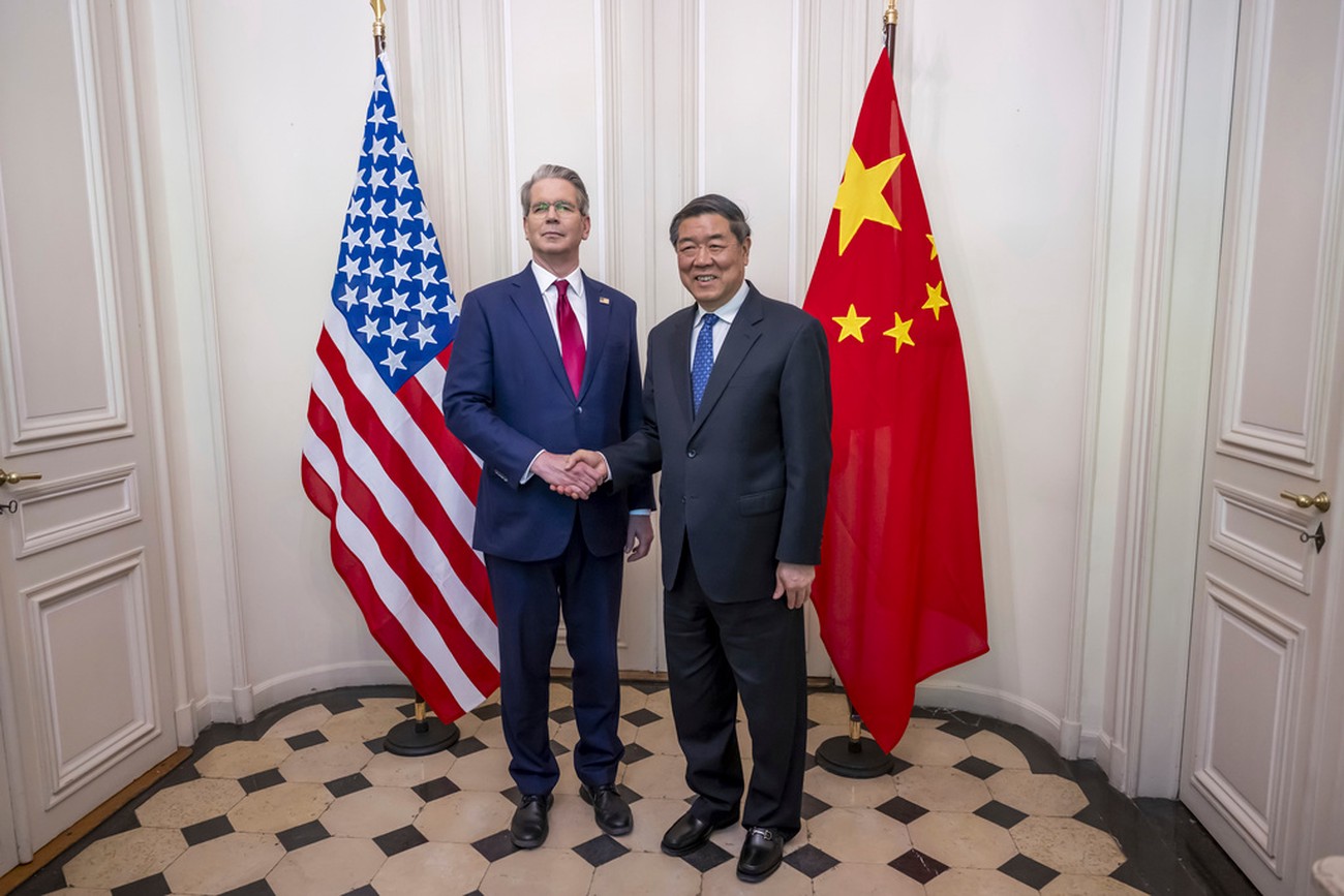 Handelsmöte USA–Kina får en andra dag