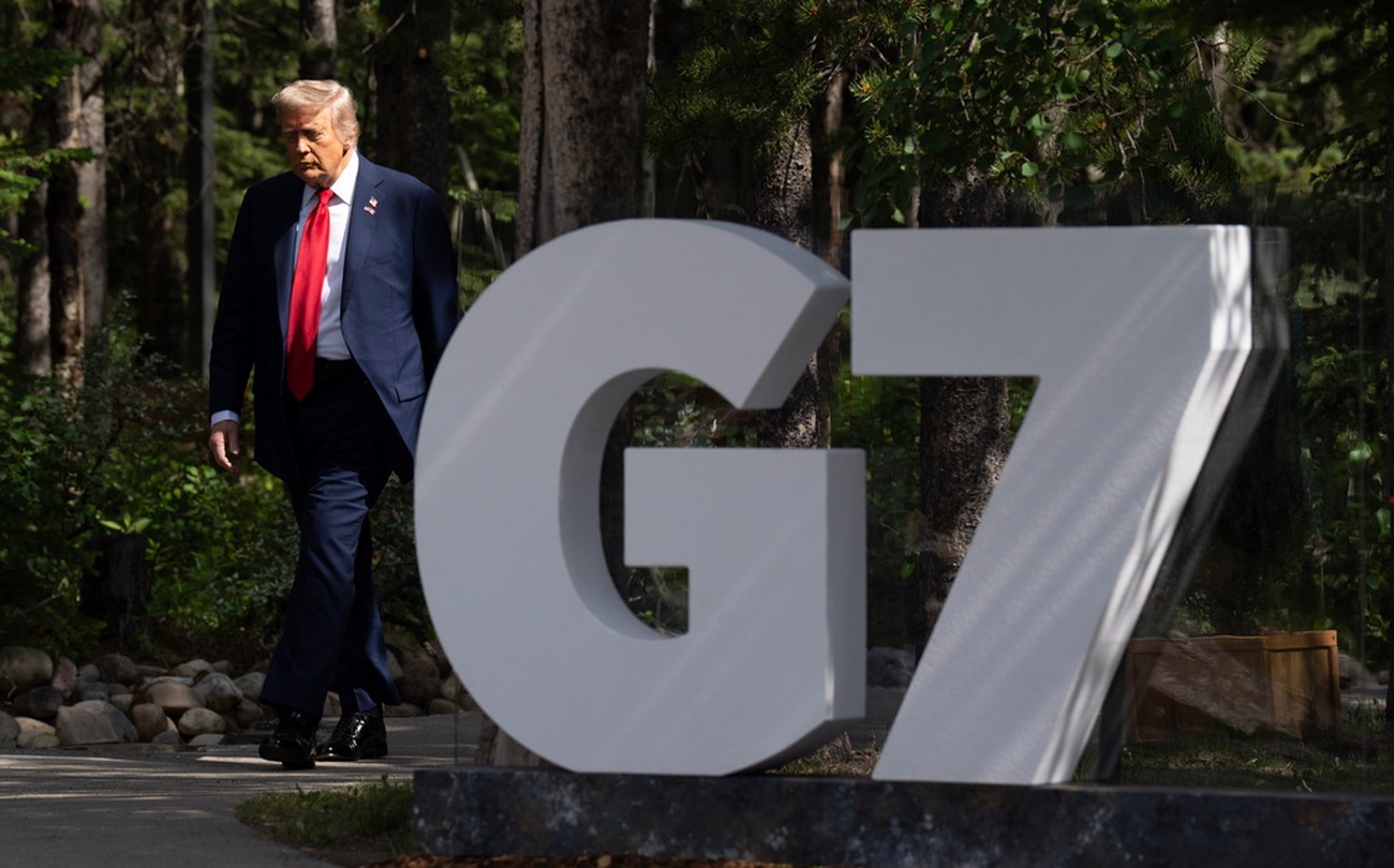 G7-ledarna: Ska pressa Trump om tullhot