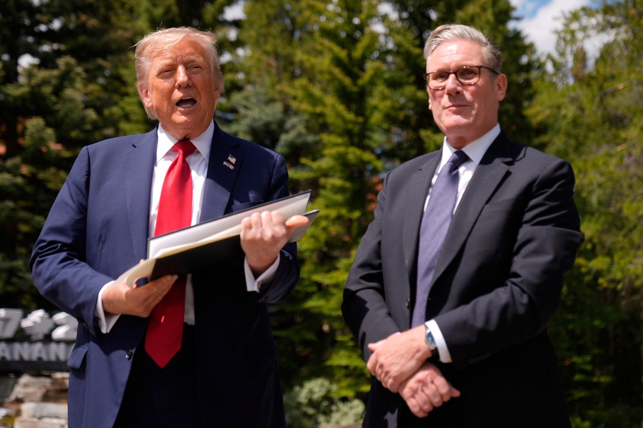 Trump och Starmer har skrivit under handelsavtal