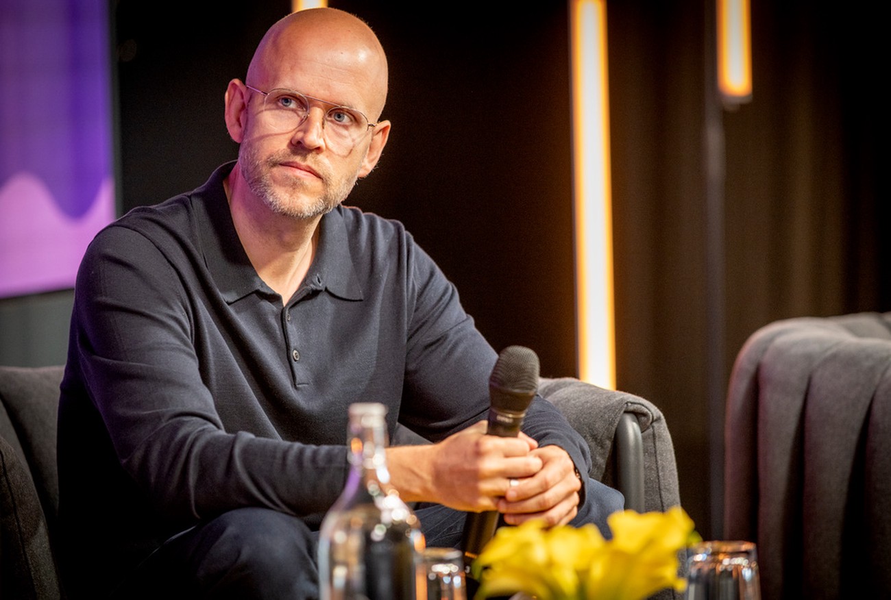Daniel Ek tankar i försvarsbolaget