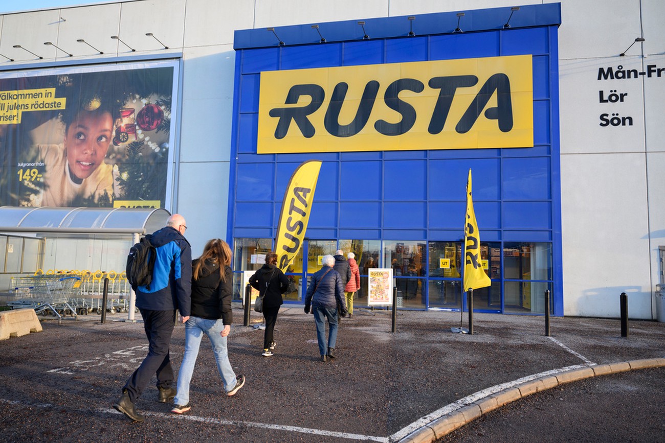 Rusta ökar försäljning och omsättning