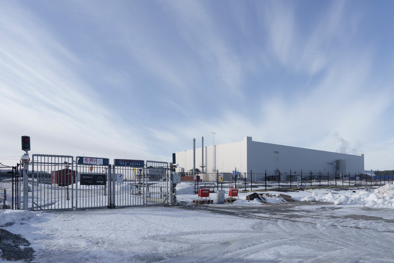 Northvolts fabriksområde till salu