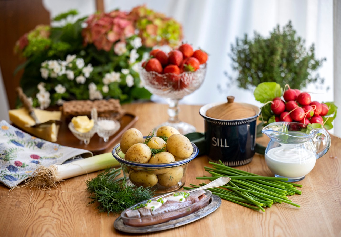 Årets midsommartallrik ovanligt prisvärd