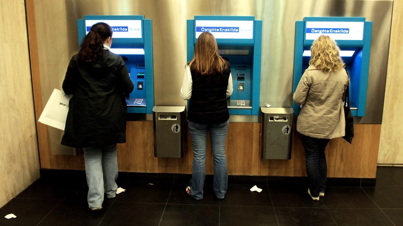 En av fyra bankomater stängda- väntas bli värre