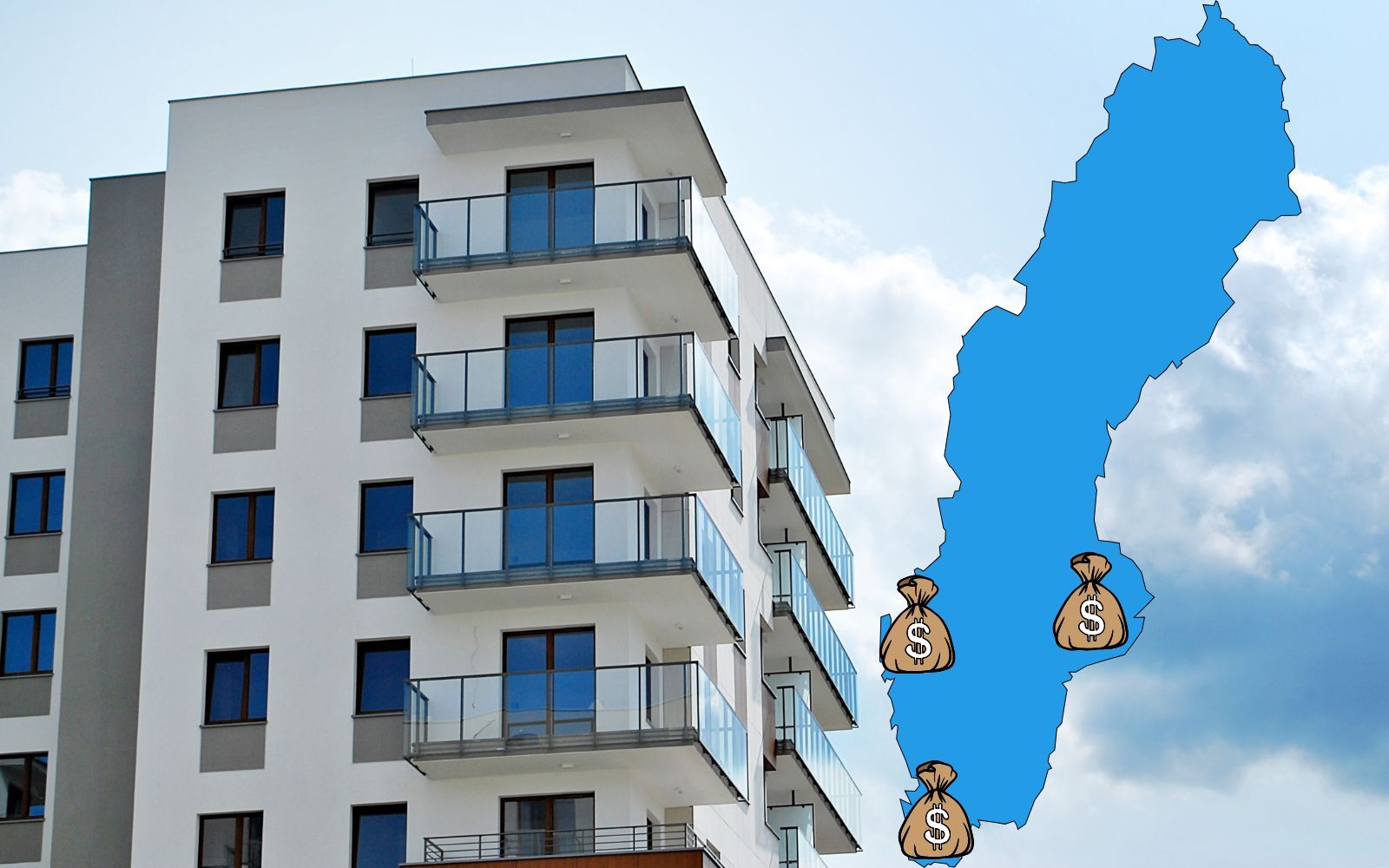 Här är Sveriges dyraste lägenheter – så mycket kostar det i de 3 största kommunerna