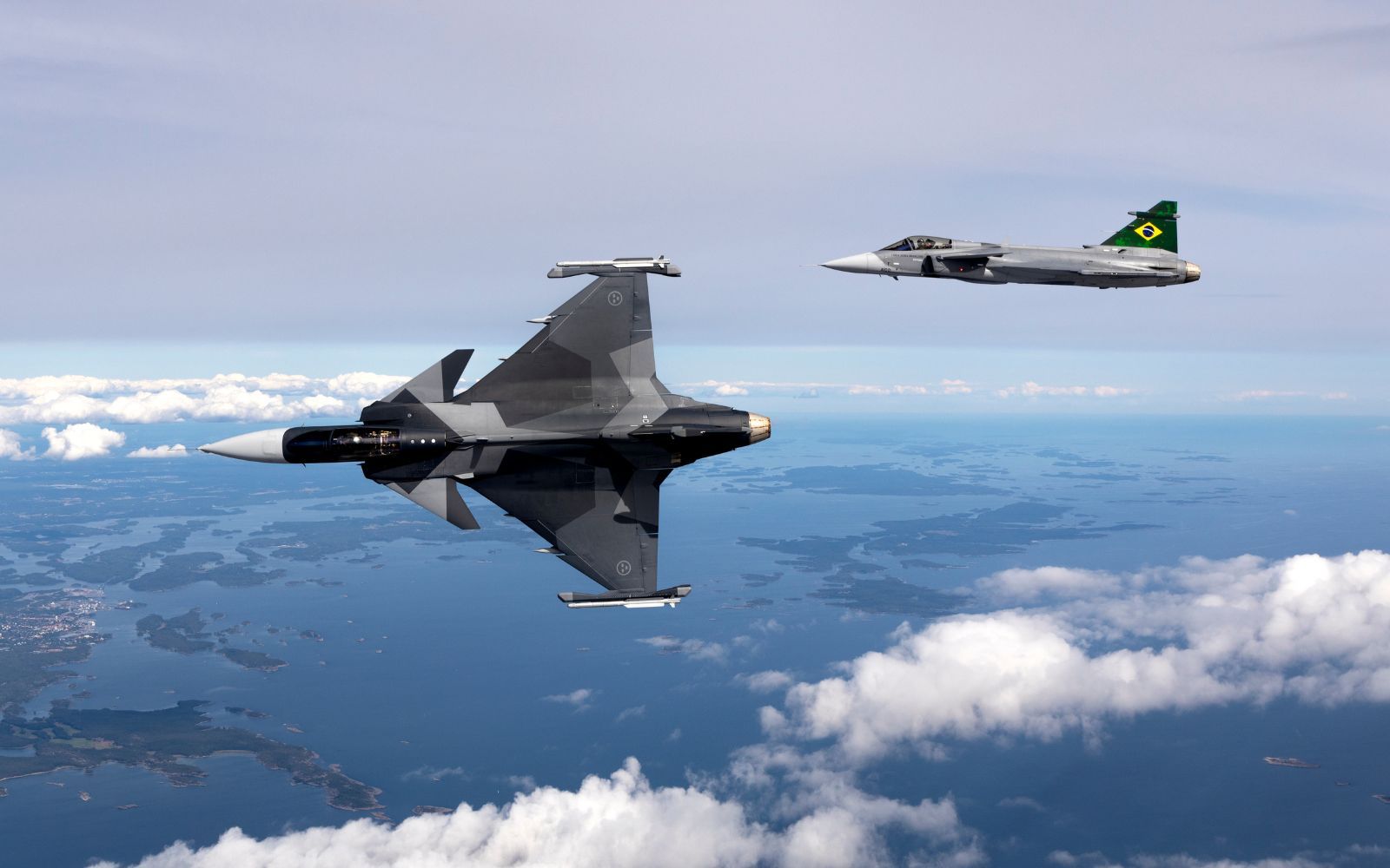 Saab testar AI-agent i Gripen E –med framgång