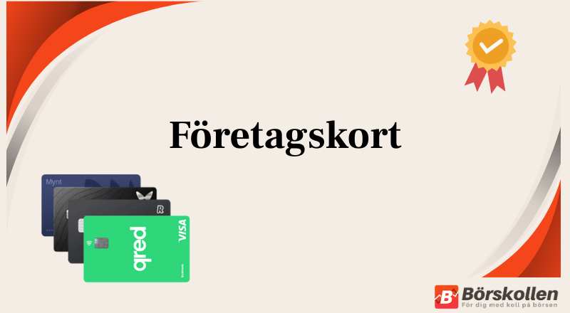 Företagskort: Bästa kreditkorten för företagare