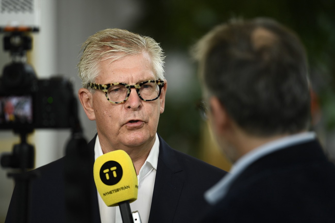 Stockholmsbörsen vek ner sig i spurten