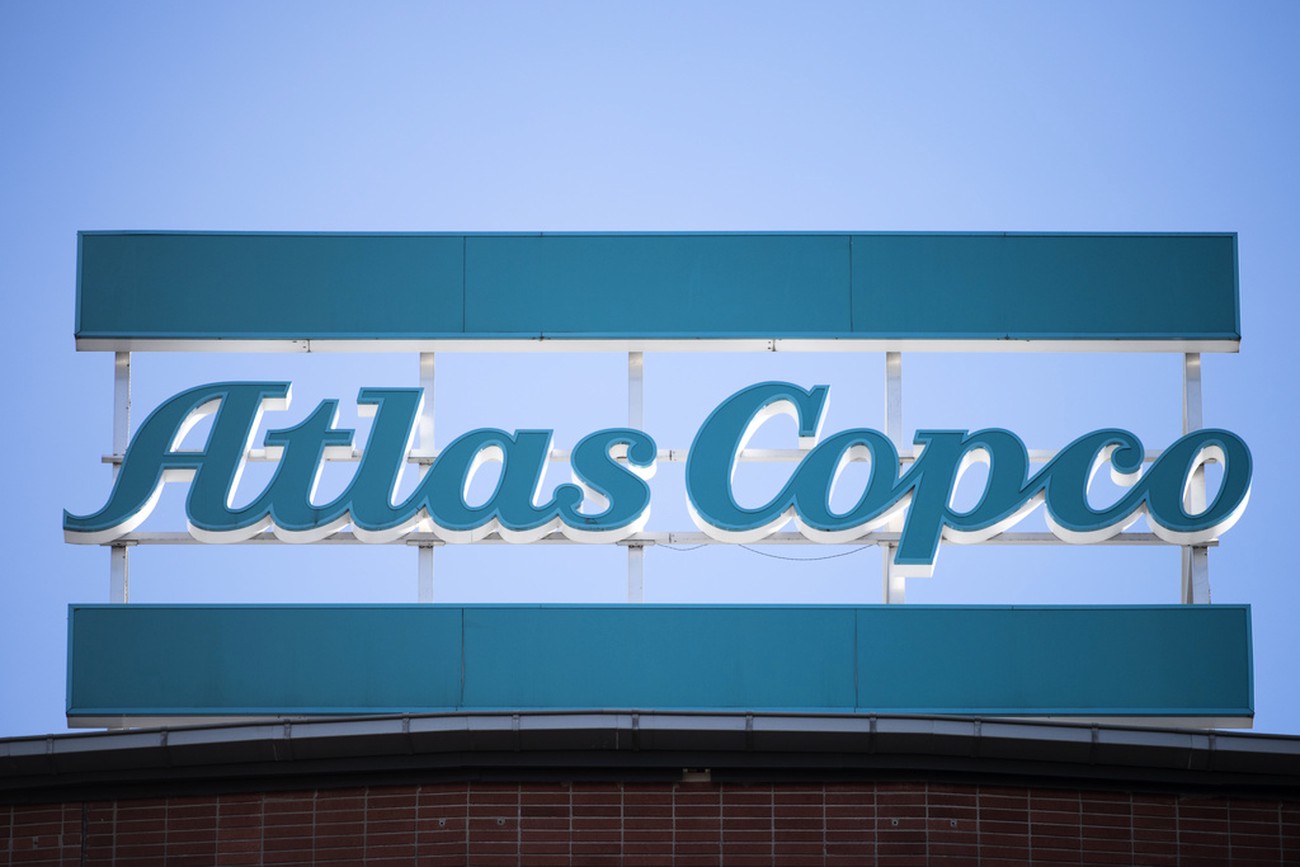 Minskad vinst för Atlas Copco