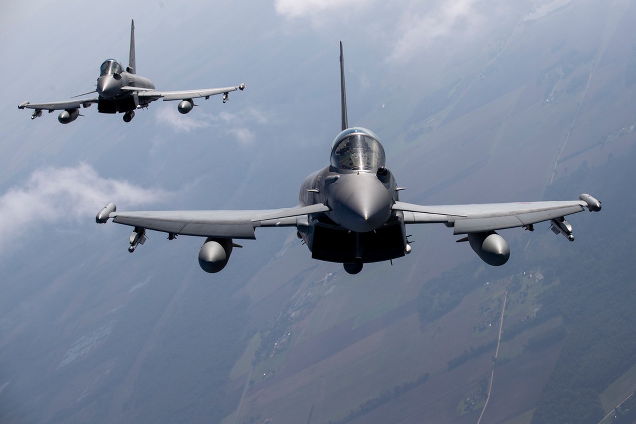 Tyskt klartecken för Eurofighter till Turkiet