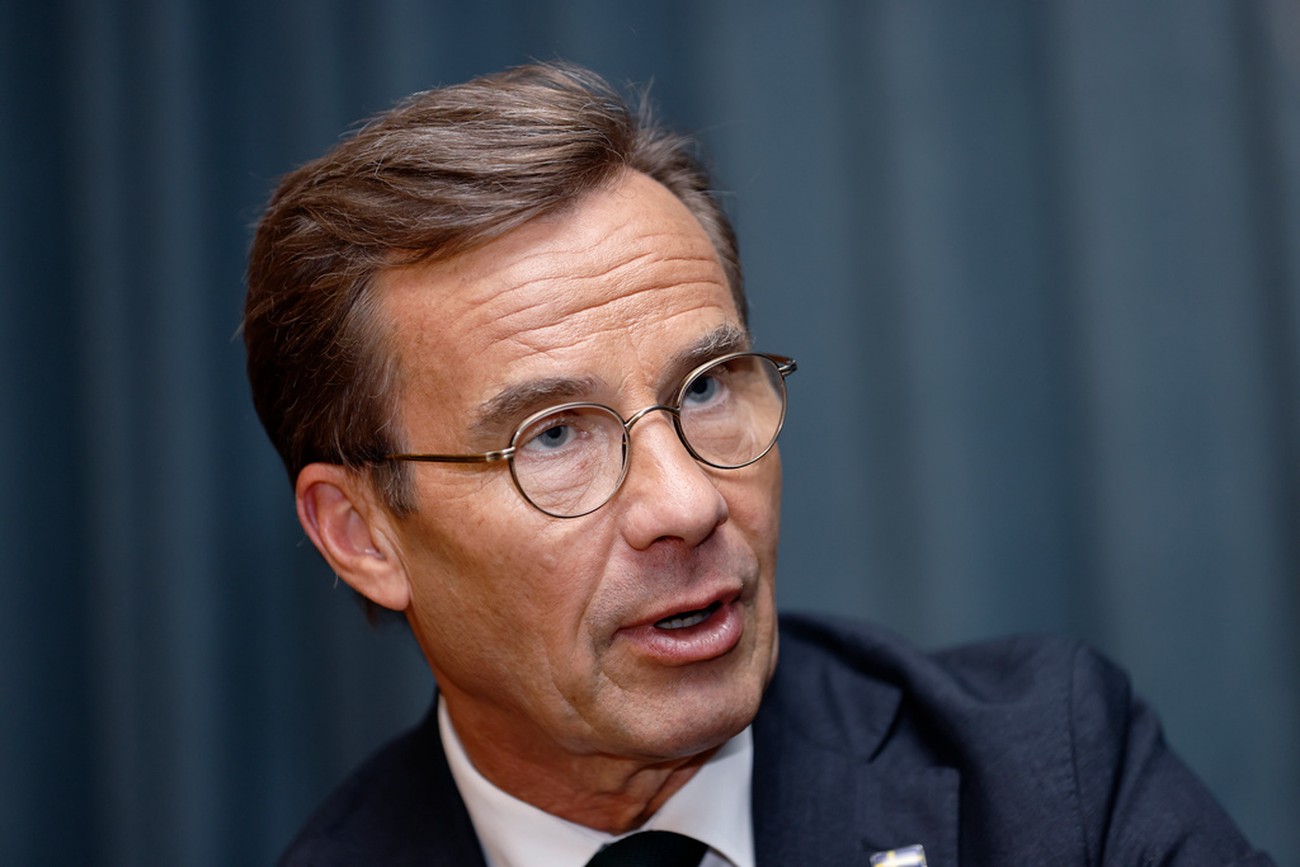 Kristersson om tullavtalet: Sött och salt