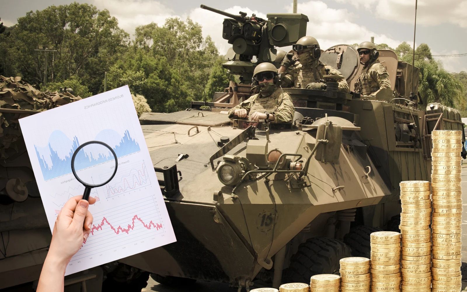 Ny rapport förutspår tredubbling av Europas försvarsmarknad