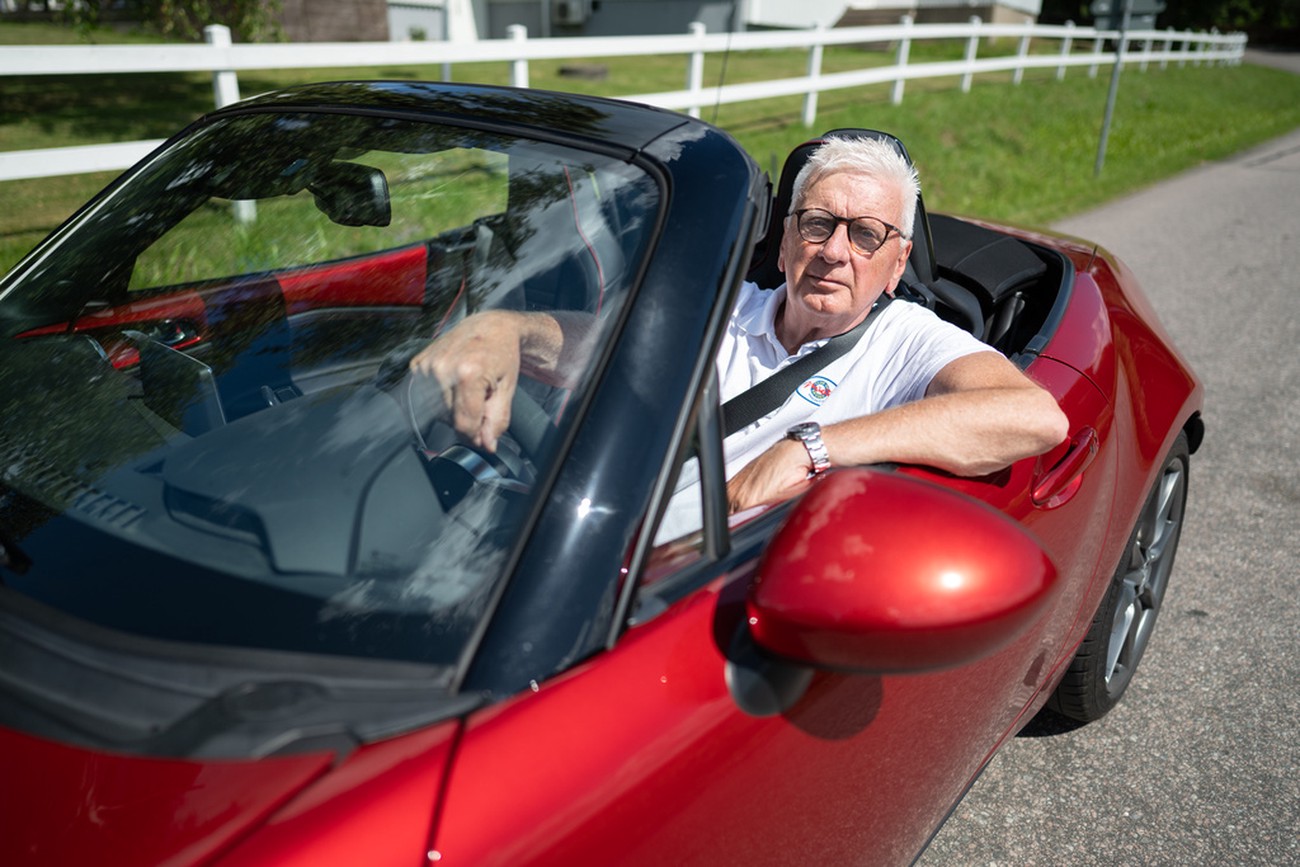 Silverrävens dröm: Glida i en cabriolet