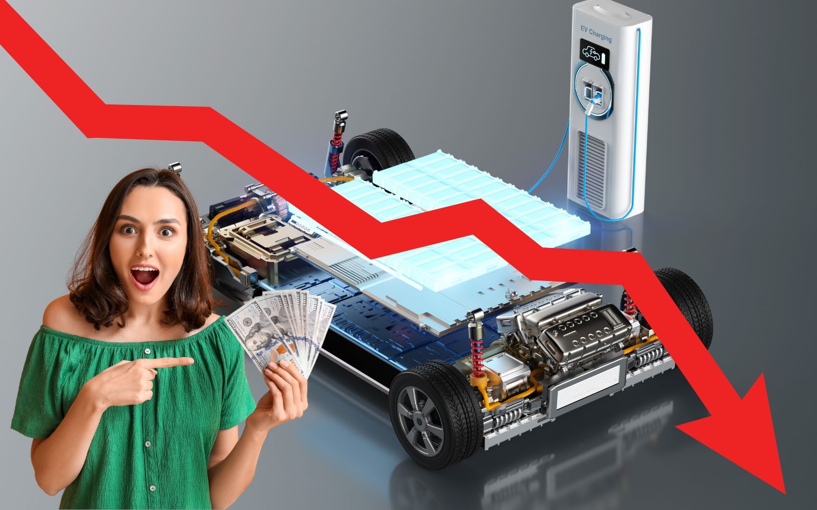 Fallande batteripriser stärker elbilarnas konkurrenskraft – har mer än halverats sedan 2022