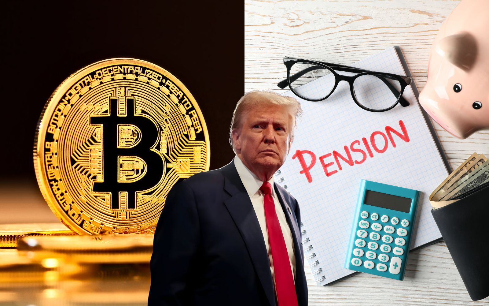 Trump öppnar för kryptovalutor i pensionssparande – Bitcoinpriset stiger efter beskedet