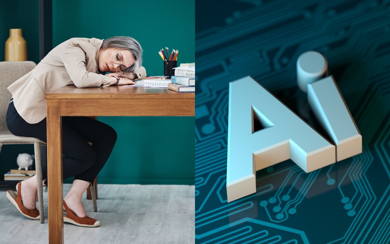 Så kan AI hjälpa till att förhindra utbrändhet