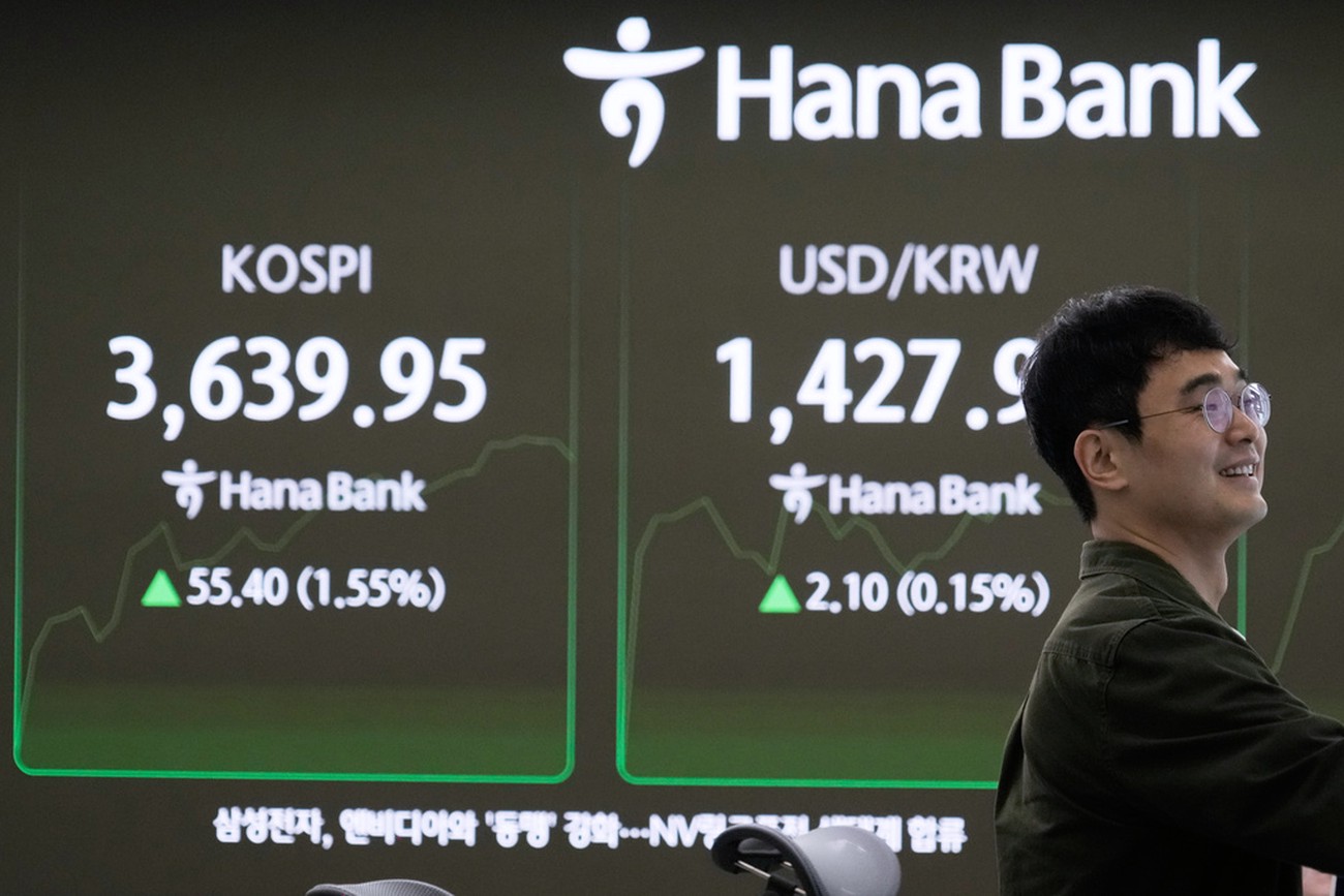 Sydkorea uppåt bland sura Asien-börser
