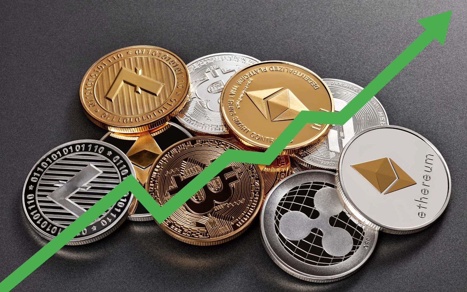 Bitcoin rusar – altcoins och kryptobolag följer med i rallyt