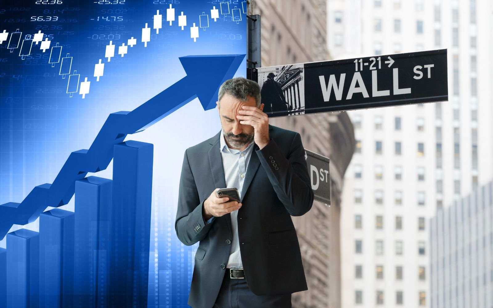 Stigande oro på Wall Street för AI-bubbla