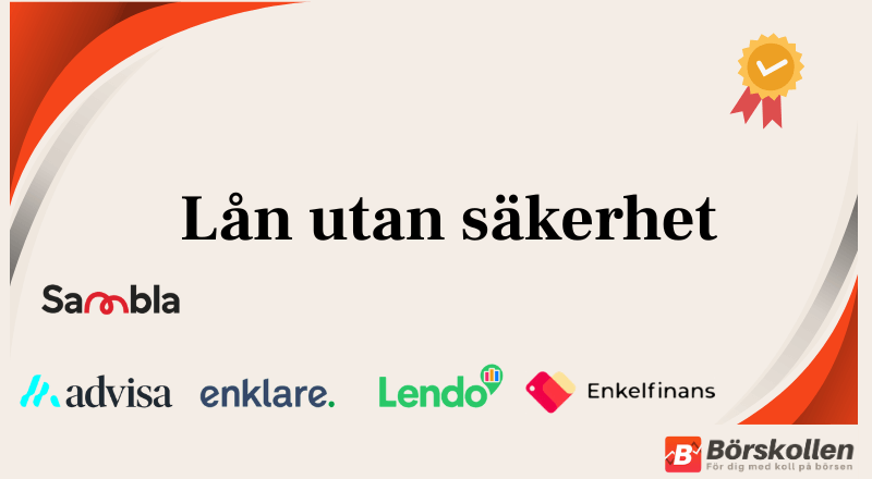 Lån utan säkerhet