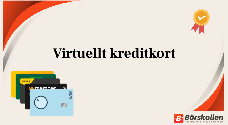 Virtuellt kreditkort: Bästa digitala kreditkorten