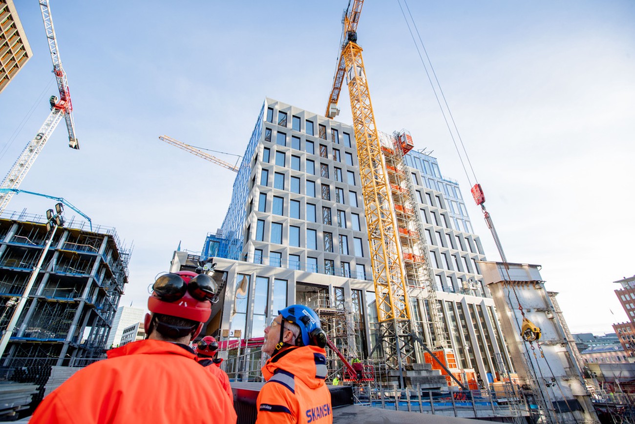 Skanska ökar resultatet