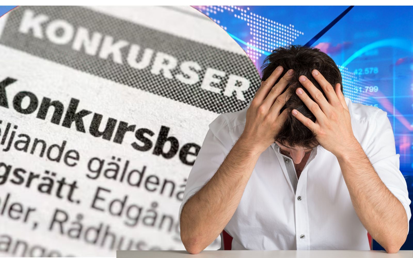 Konkurserna ökade kraftigt i oktober – här är de 10 största