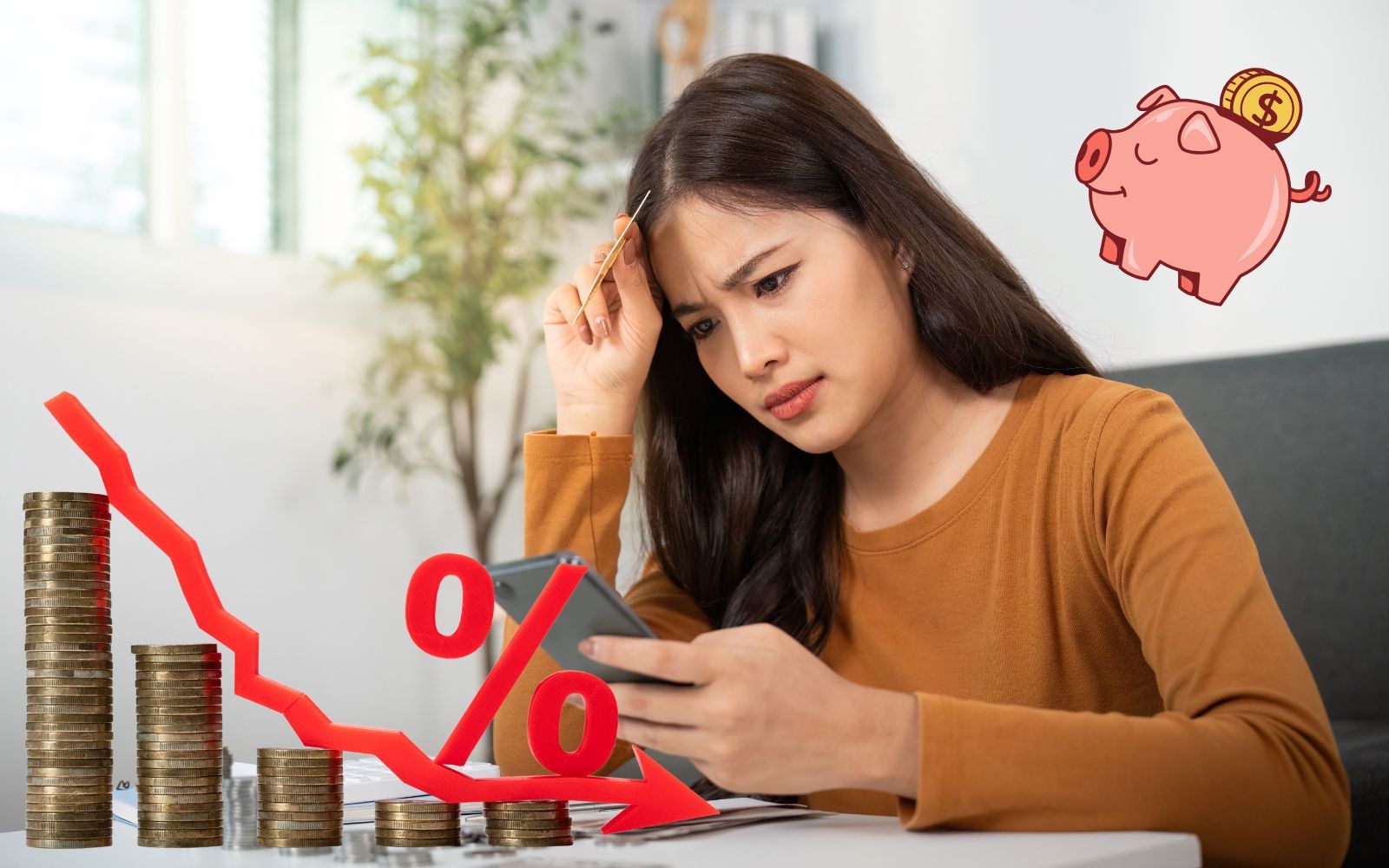 Ser du också dina sparpengar minska i värde? Så ska du tänka