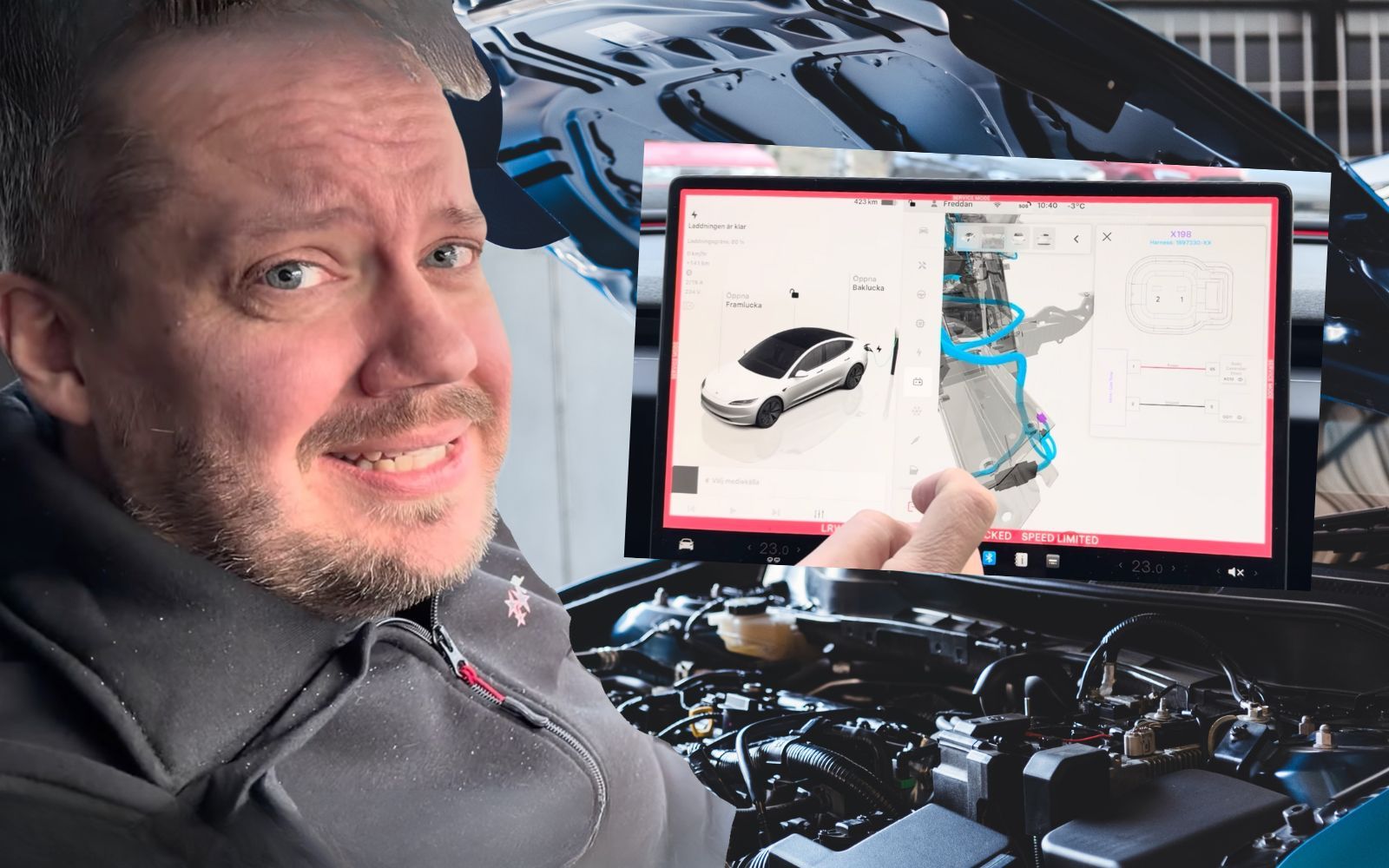 Bilverkstan snart överflödig? Tesla ger ägarna avancerad felsökning direkt i bilen