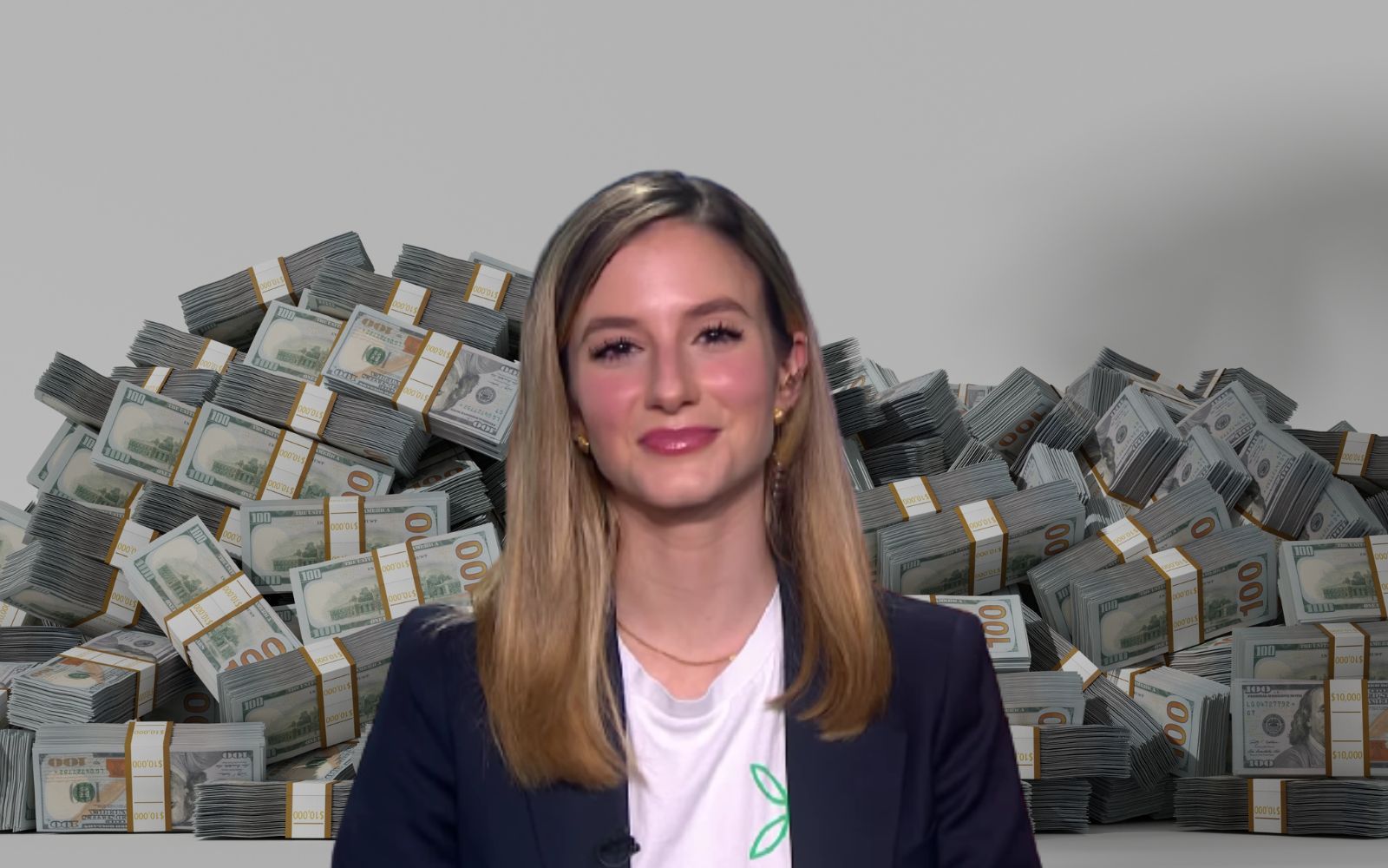 Hon blir yngsta kvinnan någonsin att nå miljardärstatus på egen hand