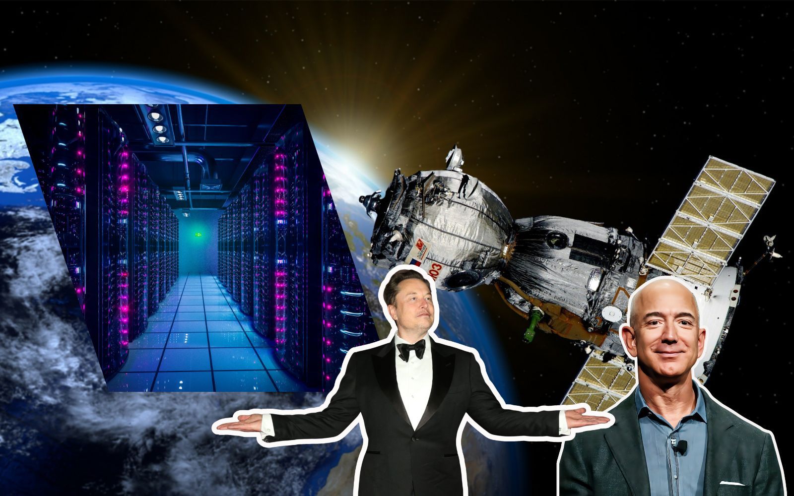 Musk eller Bezos: Vem vinner kapplöpningen mot framtidens datacenter i rymden?