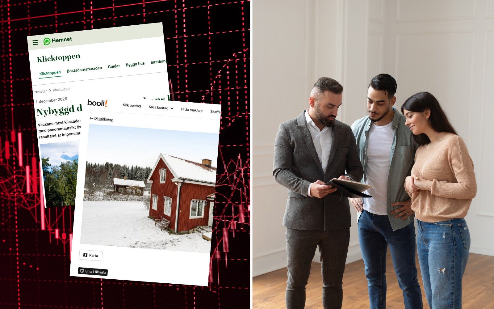 Blankarna flockas kring Hemnet – kampen om bostadssökaren hårdnar