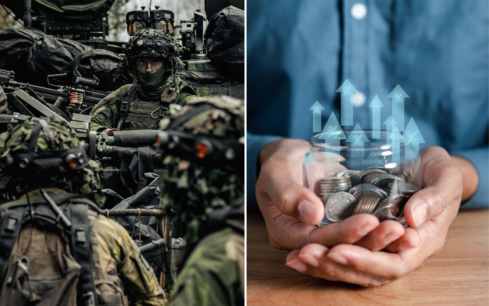 Största utdelningarna på 10 år –  försvarsbolagen laddar för miljardregn