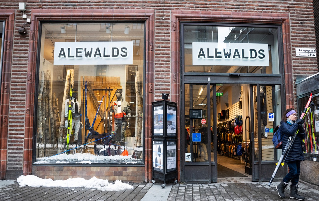 Snökaoset ger sportbutikerna ett oväntat uppsving