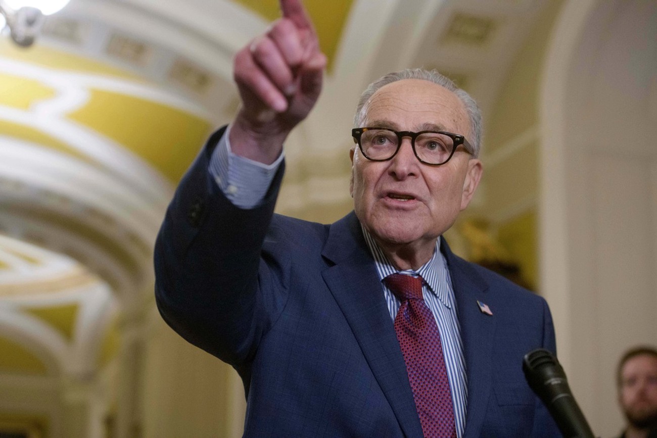 Schumer: Demokraterna vill sätta stopp för Trumps hotade Europatullar