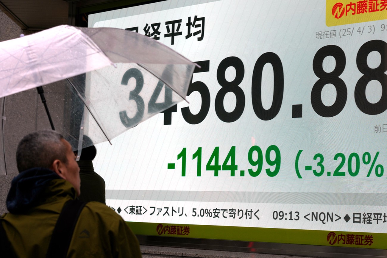 Asiens börser splittras efter USA:s utspel mot Europa – Tokyo tappar mark