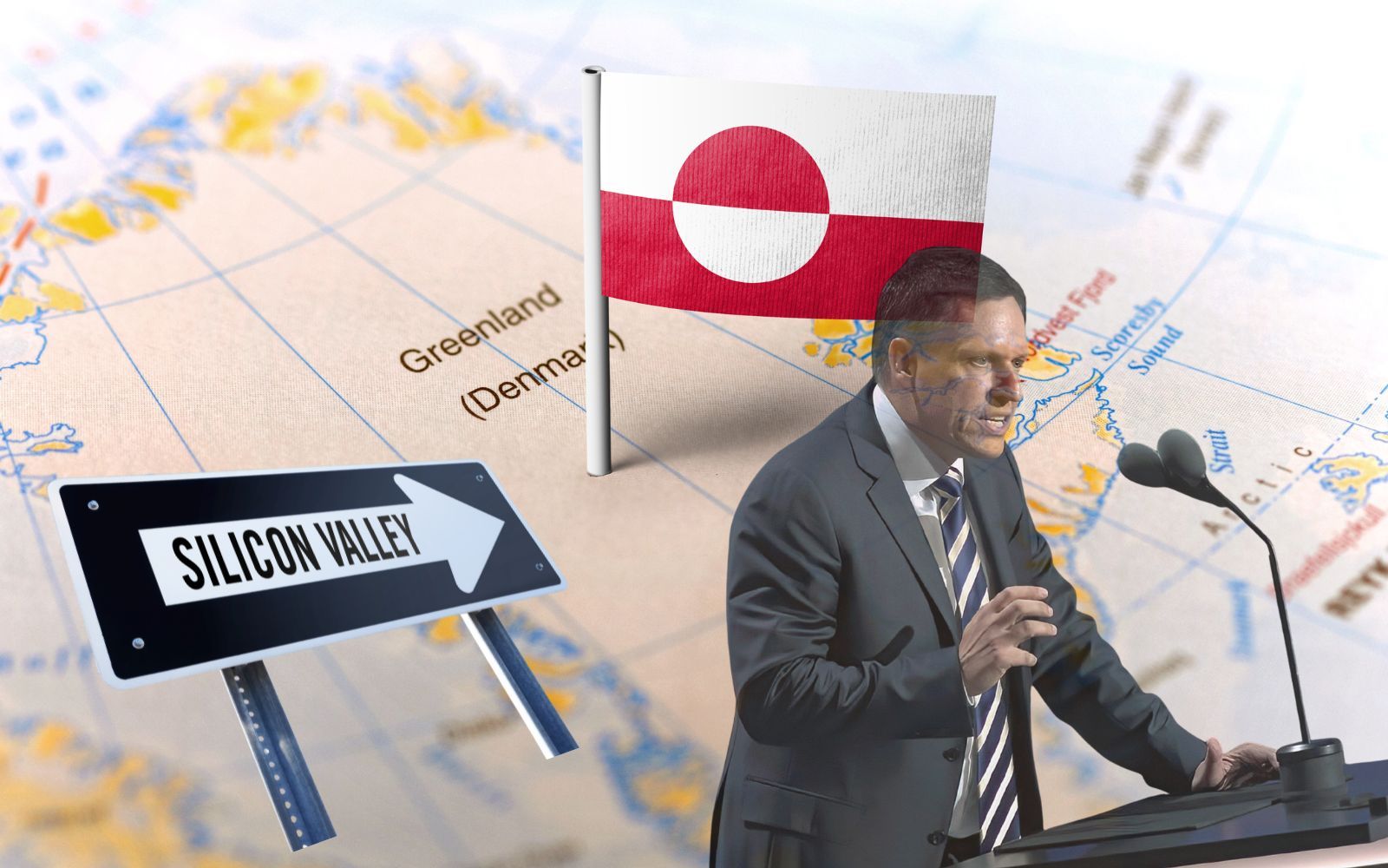 Techmiljardärernas oväntade visioner för Grönlands – bygga ”mytisk stad”