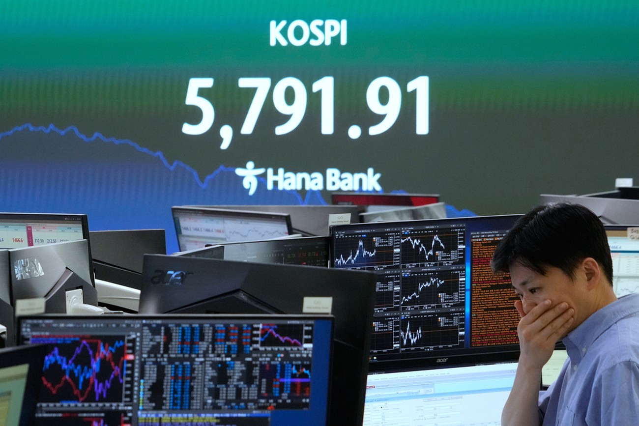 Asiens börser i fritt fall – stora tapp för Kospi och Nikkei