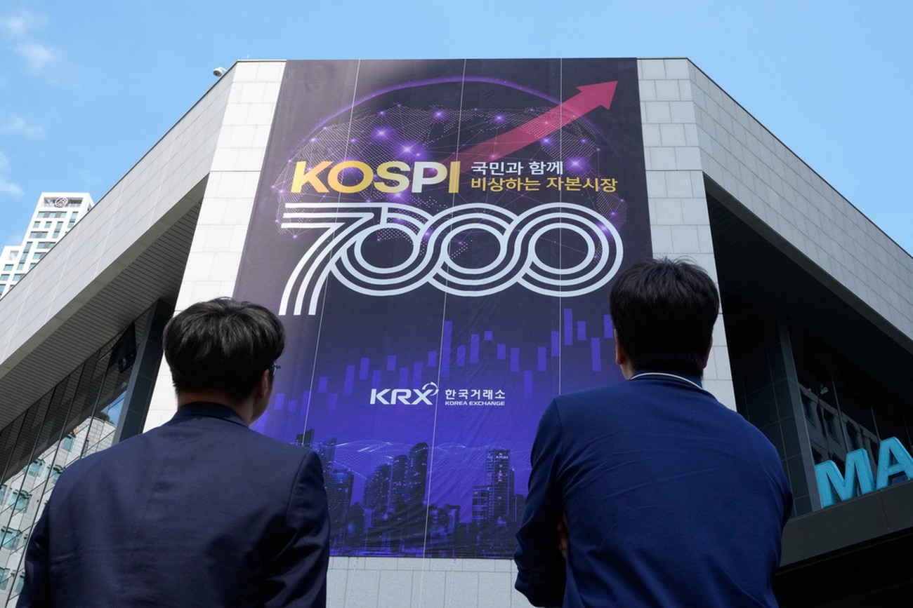 Kospi når nya höjder trots oro kring olja och konflikter i Asien